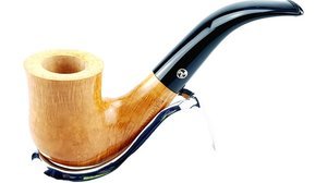 Pfeifen Serienpfeifen  Rattray's Triskele 3 Stamps Bent Pfeife 6579