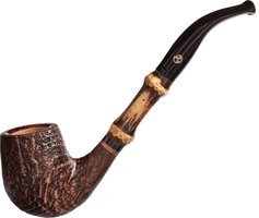 Pfeifen Serienpfeifen  Rattray's Bent Sandblast Brown B-Ware (16855)