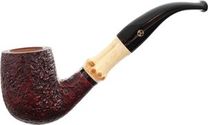 Pfeifen Serienpfeifen  Rattray's Bent Sandblast Red B-Ware (17100) 9mm