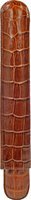 Zigarrenzubehör Etui  Martin Wess 1er Kroko braun (594-1) (10405)