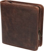 Guy Janot cigar case buffalo leather canvas 5er Robusto (8224)
