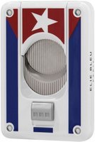 Zigarrenzubehör Schneider  Elie Bleu Guillotine Klavierlack Kuba Cuban Flag (EBC4059)