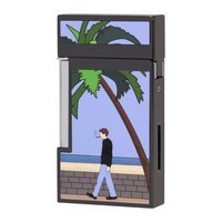 Zigarrenzubehör Feuerzeug  Elie Bleu J-14 Jet Casa Cubana black (EBJ1465B)