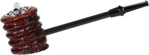 Pfeifen Serienpfeifen  Tom Eltang Pot Rustic Dark Brown