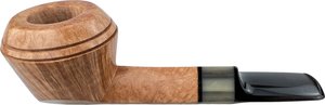 Pfeifen Serienpfeifen  Flemming Jakobsen (interne Nr. 3) Golden Straight Bulldog with Horn