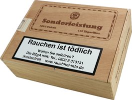 Kleinlagel Sonderleistung cigarillos Sumatra 100er Kiste (35017)