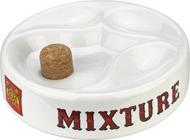 Pfeifenzubehör Aschenbecher  Mac Baren 3er weiß mit Logo