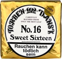 Tabak Pfeifentabak  Dan Tobacco Torben Dansk No.16 Sweet Sixteen 250g