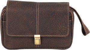 Pfeifenzubehör Pfeifentaschen  Classic 3er Leder braun Washout (633236)