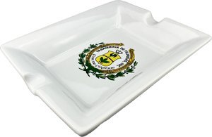 Zigarrenzubehör Aschenbecher  Flor de Filipinas Weiß mit Logo