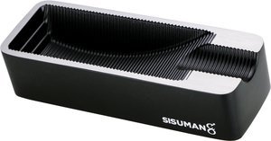 Sisuman Ashtray Aluminium/schwarz