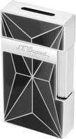 Zigarrenzubehör Feuerzeug  S.T. Dupont Laquer blak Fire X / chrome (025070)
