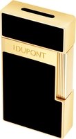 Zigarrenzubehör Feuerzeug  S.T. Dupont Lacque black / gold (025222)