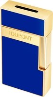 Zigarrenzubehör Feuerzeug  S.T. Dupont Lacque blue / gold (025225)