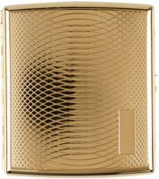 Zigarrenzubehör Etui  Jean Claude 20er Zigarillo Metall Bögen goldin (600915)