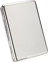 Zigarrenzubehör Etui  Classic 18er silber poliert (46259)