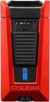 Zigarrenzubehör Feuerzeug  Colibri rot/schwarz Laser (295342)