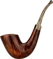 Pfeifen Serienpfeifen  Idea Pipes Bent glatt rotbraun (Nr. 2023)