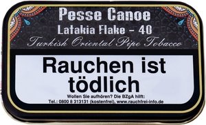 Gladora Pesse Canoe Latakia Flake - 40 Turkish Oriental 50g