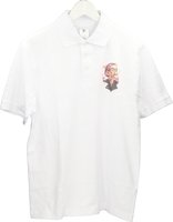 Pfeifenzubehör Merchandise  Mastro de Paja Polohemd weiß Motiv 3 Größe S