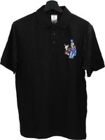 Pfeifenzubehör Merchandise  Mastro de Paja Polohemd schwarz Motiv 1 Größe M