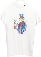 Pfeifenzubehör Merchandise  Mastro de Paja Shirt weiß Motiv 1 Größe M