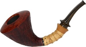 Pfeifen Freehand Pfeifen  Kaffl Pipes Nr. 25018 Bambus Horn