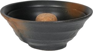 Tsuge Ashtray Made in Japan Tenmoku 6193 Minou Yaki (78192)