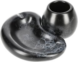 Zigarrenzubehör Geschenkideen  Classic Garnitur Keramik grau (6610072)
