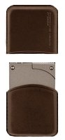 Zigarrenzubehör Feuerzeug  Porsche Design Lightercase (Feurzeugetui) Braun