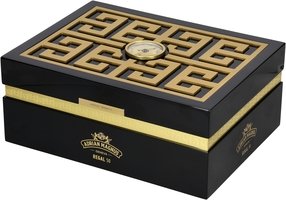 Zigarrenzubehör Humidor  Adrian Magnus Regal Black/Black (for ca. 50 Cigars)