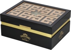 Zigarrenzubehör Humidor  Adrian Magnus Excelsium Black/Black (for ca. 50 Cigars)