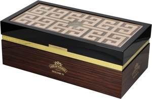 Zigarrenzubehör Humidor  Adrian Magnus Excelsium Wood/Black (for ca. 100 Cigars)