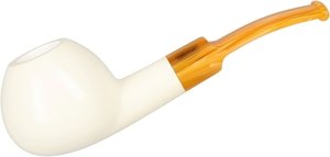 Pfeifen Freehand Pfeifen  White Pipes Diplomat