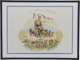 Zigarrenzubehör Medien Bilder Habanos Rey del Mundo (OHNE RAHMEN)