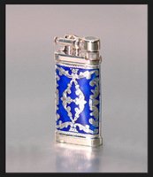Pfeifenzubehör Pfeifenfeuerzeug  Sillems Singleside Royalblue (64-1988RB)