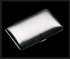 Zigarrenzubehör Etui  Sillems 8er 925er Sterling Silber (1104)