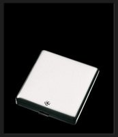 Sillems Zigarettenetui Klammer 18er 925er Sterling Silber (1147)