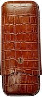 Zigarrenzubehör Etui  Montecristo 3er braun Leder (6396190)
