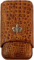 Zigarrenzubehör Etui  Montecristo 3er Fleur de Lis 2024 Leder (6398140)