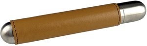 Zigarrenzubehör Etui  Adorini single cigar case with brown leather (16184)