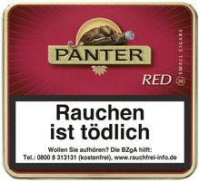 Zigarillos Niederlande  Panter Red (ehem. Vanilla) OHNE Filter 20er Packung