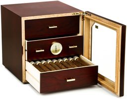 Zigarrenzubehör Humidor  Adorini Medium Deluxe Rosewood (8135)