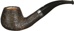 Savinelli Piazza di Spagna Rustiziert Modell 645 (13443)