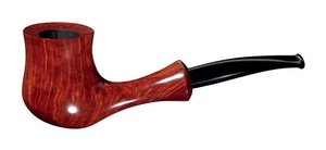 Vauen Tivoli Rot Modell 3242 N (Normalbissmundstück - ohne Umkarton)