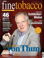 Zigarrenzubehör Medien Zeitschriften Fine Tobacco Ausgabe 2012/2 (Friedrich von Thun)