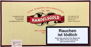 Zigarren Deutschland  Handelsgold Handelsgold Nr. 301 Sumatra   (50er Packung)