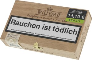Willem II Fehlfarben No. 430 Brasil (50er Packung)