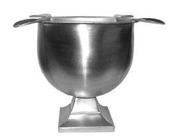 Zigarrenzubehör Aschenbecher  Stinky Ashtray Brushed Silver (CA-ST-4BS)