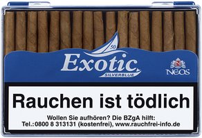 Zigarillos Belgien  Neos Exotic Silver Blue 50er Packung